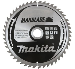 MAKITA TARCZA TNĄCA MAKBLADE CMSM25548G DO UKOŚNIC 255X30X1.6MM 48 ZĘBÓW B08888 - DARMOWA WYSYŁKA