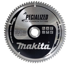 MAKITA TARCZA TNĄCA SPECIALIZED MSA26080G DO ALUMINIUM 260X30X1.8MM 80 ZĘBÓW B09656