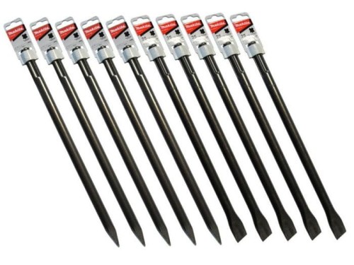 MAKITA ZESTAW DŁUT I SZPICÓW SDS-MAX 10 SZT. D35324-10