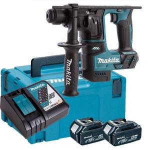 MAKITA AKUMULATOROWA MŁOTOWIERTARKA 18V 2x5,0Ah DHR171RTJ - DARMOWA WYSYŁKA