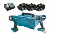 MAKITA ZESTAW COMBO (DDF485 + DML815), 18V, 3x3.0Ah ,MAKPAC DLX2349J - DARMOWA WYSYŁKA