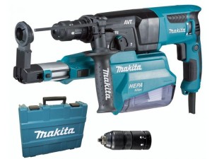 MAKITA MŁOTOWIERTARKA 800W Z UCHWYTEM SZYBKOWYMIENNYM SDS PLUS HR2653T - DARMOWA WYSYŁKA
