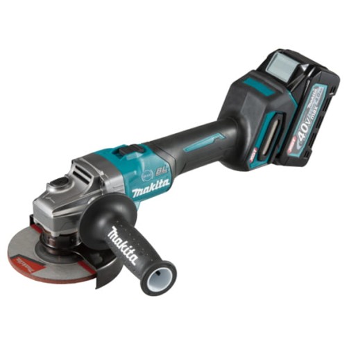 MAKITA SZLIFIERKA KĄTOWA AKUMULATOROWA XGT, BL, 125MM, 2x4.0Ah, 40V, LI-ION  GA005GM201 - DARMOWA WYSYŁKA