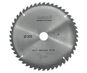 METABO PIŁA TARCZOWA DO DREWNA 305X2.4X30MM 56 ZĘBÓW WZ 62806400