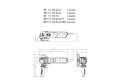 METABO SZLIFIERKA KĄTOWA 1550W 2800-11000OBR. WEV 15-125MM (600468000) - DARMOWA WYSYŁKA