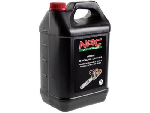 NAC OLEJ DO PROWADNIC I ŁAŃCUCHÓW 5L- 005NAC