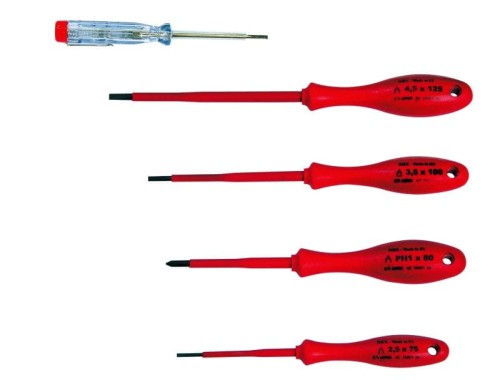PROLINE WKRĘTAKI ELEKTROTECHNICZNE 1000V KOMPLET 5 SZTUK 10502
