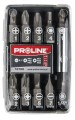 PROLINE ZESTAW KOŃCÓWEK 1/4" 10 SZTUK 10700