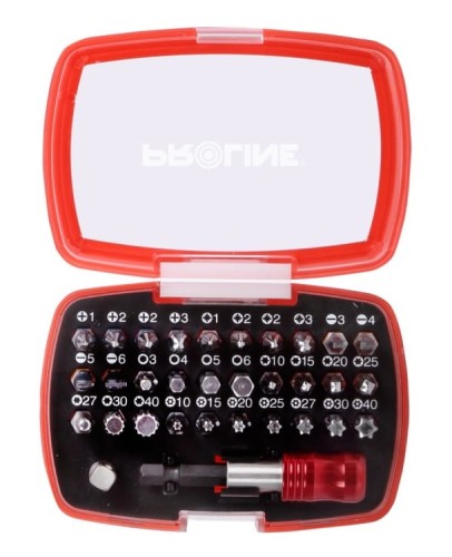 PROLINE ZESTAW KOŃCÓWEK 1/4" 32 ELEMENTY 10705