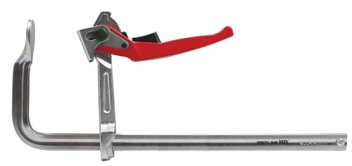 PROLINE ŚCISK STOLARSKI Z MECHANIZMEM ZAPADKOWYM F 600x140MM HD 11460