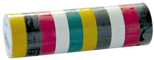 MEGA TAŚMY IZOLACYJNE 19MMX0.13MMX10M 10 SZTUK 13129