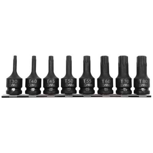 PROLINE BITONASADKI UDAROWE TORX 1/2" ZESTAW 8 SZTUK 18492