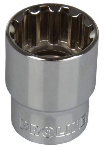 PROLINE NASADKA UNIWERSALNA SPLINE 1/2" M9X38MM 18501