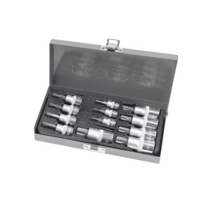 PROLINE ZESTAW KLUCZY NASADOWYCH 12 SZT. TORX 1/4 18712