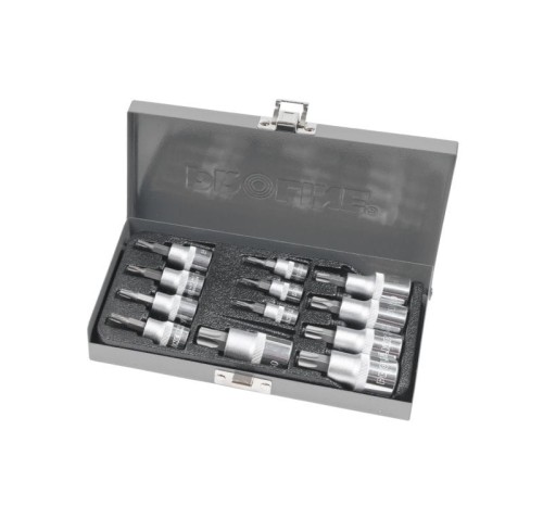 PROLINE ZESTAW KLUCZY NASADOWYCH 12 SZT. TORX 1/4 18712
