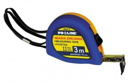 PROLINE MIARA ZWIJANA 5MX19MM 20275