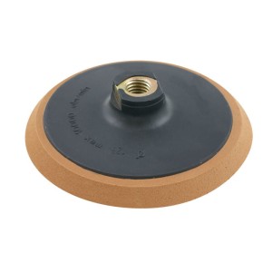 PROLINE DYSK GUMOWY POGRUBIANY 125MM Z GWINTEM M14 Z RZEPEM 27038