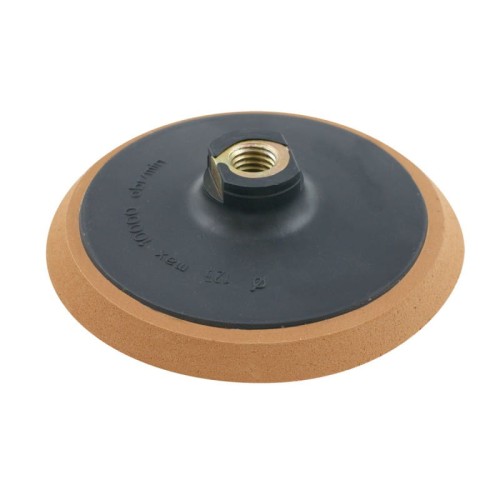 PROLINE DYSK GUMOWY POGRUBIANY 125MM Z GWINTEM M14 Z RZEPEM 27038