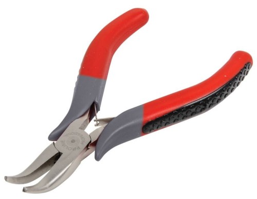 PROLINE SZCZYPCE PÓŁOKRĄGŁE WYGIĘTE MICRO 120MM 28784