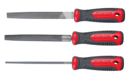 PROLINE ZESTAW PILNIKÓW DO METALU 200MM 3 SZTUKI 32255