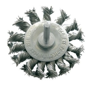 PROLINE SZCZOTKA TARCZOWA 75MM Z TRZPIENIEM 32447