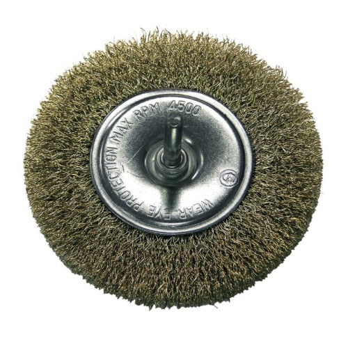 PROLINE SZCZOTKA TARCZOWA 75MM Z TRZPIENIEM 6MM 32827