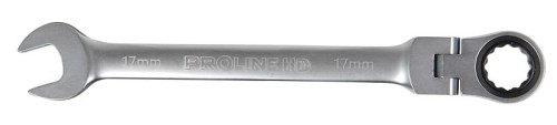 PROLINE KLUCZ PŁASKO-OCZKOWY Z GRZECHOTKĄ I PRZEGUBEM 16MM 35456