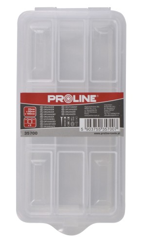 PROLINE ORGANIZER 6 PRZEGRÓDEK 35X90X180MM 35700