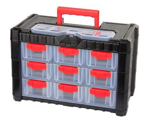 PROLINE 260X200X400M ORGANIZER Z RĄCZKĄ 13 PRZEGRÓD 35741