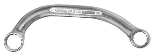 PROLINE KLUCZ OCZKOWY WYGIĘTY 17X19MM CRV 36437