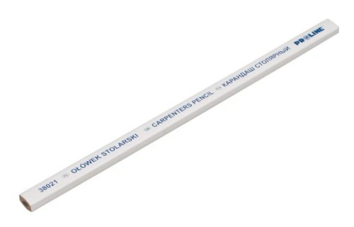 PROLINE OŁÓWEK STOLARSKI BIAŁY 240MM 38021