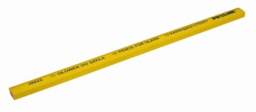 PROLINE OŁÓWEK DO SZKŁA 240MM ŻÓŁTY 38022