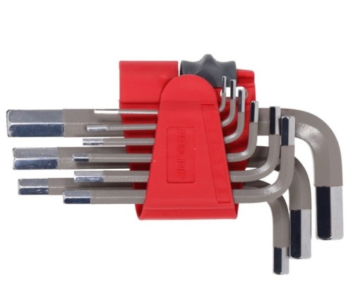 PROLINE ZESTAW KLUCZY SZEŚCIOKĄTNYCH 1.5-10MM 9 SZTUK 48310