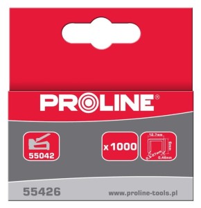 PROLINE ZSZYWKI HARTOWANE TYP R 8MM 1000 SZTUK 55428