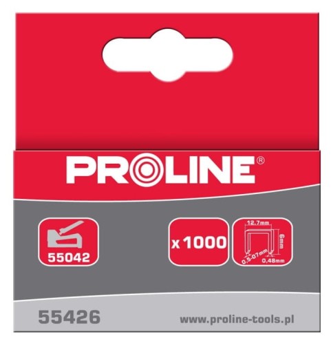 PROLINE ZSZYWKI HARTOWANE TYP R 8MM 1000 SZTUK 55428