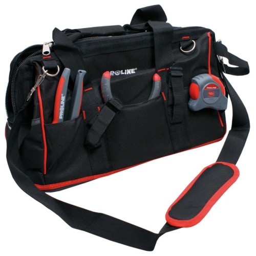 PROLINE TORBA NA NARZĘDZIA Z GUMOWĄ PODSTAWĄ 20 KIESZENI 380x260x320MM 62138