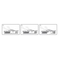 PROLINE PRZYRZĄD DO CIĘCIA GLAZURY 800MM MASZYNKA 75880