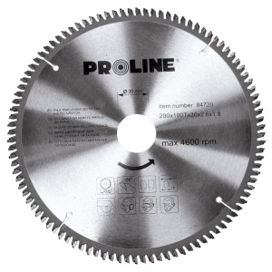 PROLINE PIŁA TARCZOWA Z WĘGLIKIEM SPIEKANYM DO CIĘCIA METALI NIEŻELAZNYCH 250MM 84725