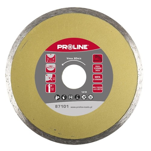 PROLINE TARCZA DIAMENTOWA PEŁNA FI115MM 87102
