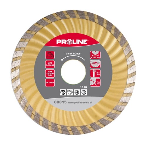 PROLINE 230MM TARCZA DIAMENTOWA SUPERTURBO  88430