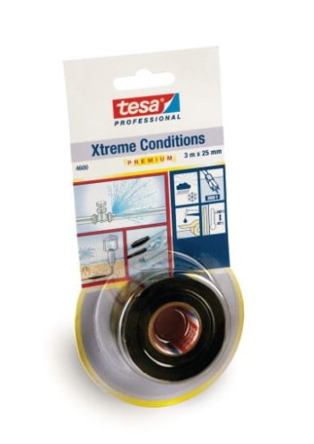 TESA TAŚMA SILIKONOWA SAMOWULKANIZUJĄCA TESA 4600 3Mx25MM CZARNA H0460004