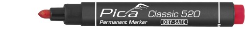 PICA MARKER CLASSIC 520 OKRĄGŁY CZERWONY 520/40