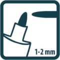 PICA MARKER PRECYZYJNY CLASSIC 532 BIAŁY 532/52