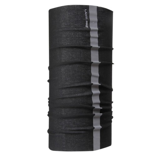 LAHTI PRO CHUSTA WIELOFUNKCYJNA CZARNA Z ODBLASKIEM L1030300