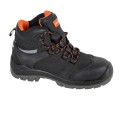 LAHTI PRO ROZ. 46 TRZEWIKI NUBUKOWE CZARNO-POMARAŃCZOWE L3011846