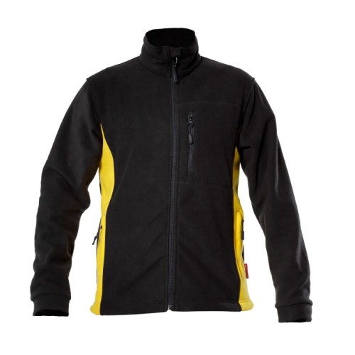 LAHTI PRO ROZ. XL BLUZA POLAROWA MĘSKA CZARNO-ŻÓŁTA L4010104