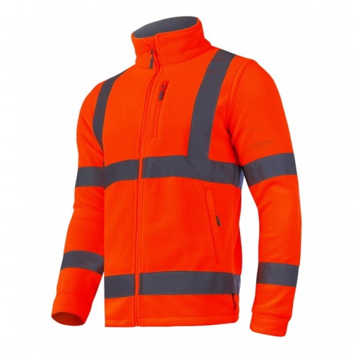 LAHTI PRO BLUZA POLAROWA OSTRZEGAWCZA POMARAŃCZOWA ROZMIAR 2XL L4011005