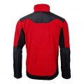 LAHTI PRO BLUZA POLAROWA ZE WZMOCNIENIAMI CZERWONO-CZARNA ROZMIAR L L4011503