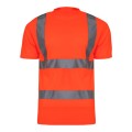 LAHTI PRO ROZ. XXXL KOSZULKA T-SHIRT OSTRZEGAWCZA POMARAŃCZOWA L4020706