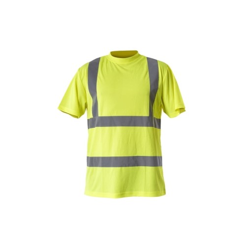 LAHTI PRO ROZ. XXL KOSZULKA T-SHIRT OSTRZEGAWCZA ŻÓŁTA L4020805